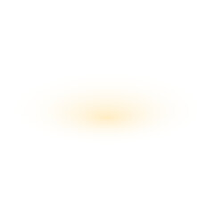 Yellow Light Effect On Transparent Background Bright Light Effect