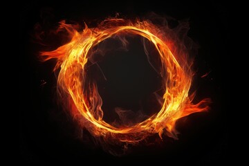Fiery ring of fire