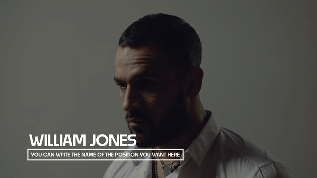 Lower Thirds in Modern Style