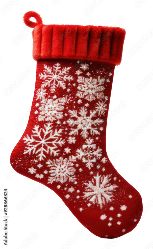 Canvas Prints png christmas decoration stocking gift.