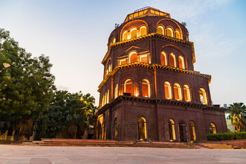 The satkhanda or seven-story building in husainabad is a historical monument and heritage building...