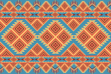 Vintage Ethnic abstract pattern tribal seamless.
