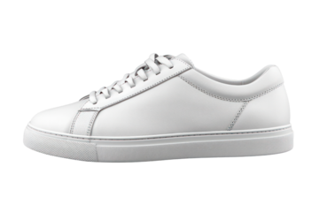 A classic tennis shoe with a timeless charm, isolated on a white background.