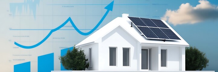 Naklejka premium Property investment concept, image of small house model on the table. model of a small living house on a table in a real estate agency.