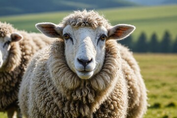 Fototapeta premium Funny sheep