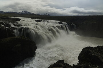 Gýgjarfoss waterfall, iceland