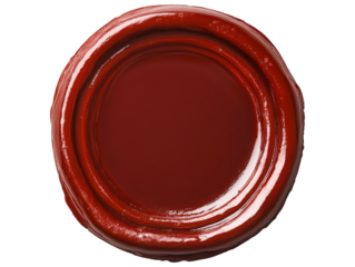 Wax seal embossed