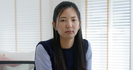 Future of workforce challenge in asia people, struggle remote work at home office desk workspace...