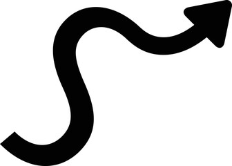 Rounded Filled Arrow Icon