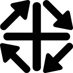 Rounded Filled Arrow Icon