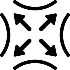 Rounded Filled Arrow Icon