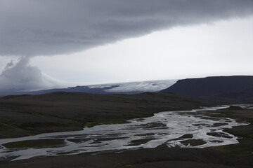 Landscape around Kerlingarfjöll, Iceland
