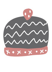 Illustration icons design art typo Christmas tree message coffee tea 