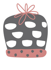 Illustration icons design art typo Christmas tree message coffee tea 