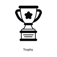 Award vector filled outline Icon Design illustration. Graphic Design Symbol on White background EPS 10 File