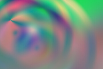 Abstract blurred gradient background in soft pastel tones of green, pink, and purple. Smooth, swirling patterns create a calming and dreamy atmosphere, ideal for a variety of design purposes.
