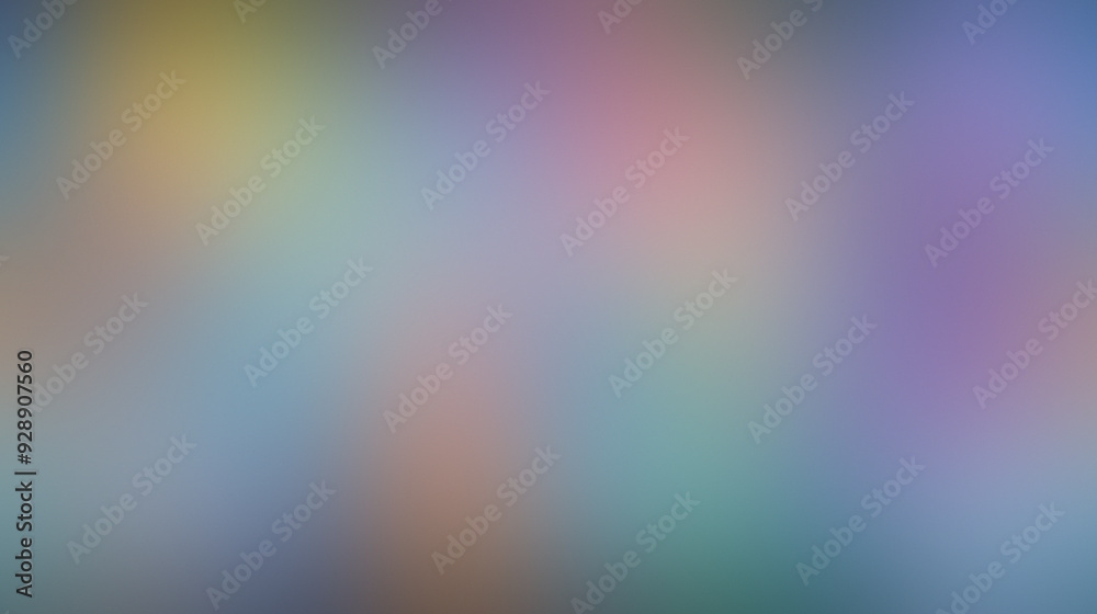 Leinwandbilder a colorful abstract display featuring soft, blurred patterns that create a dreamy atmosphere perfect