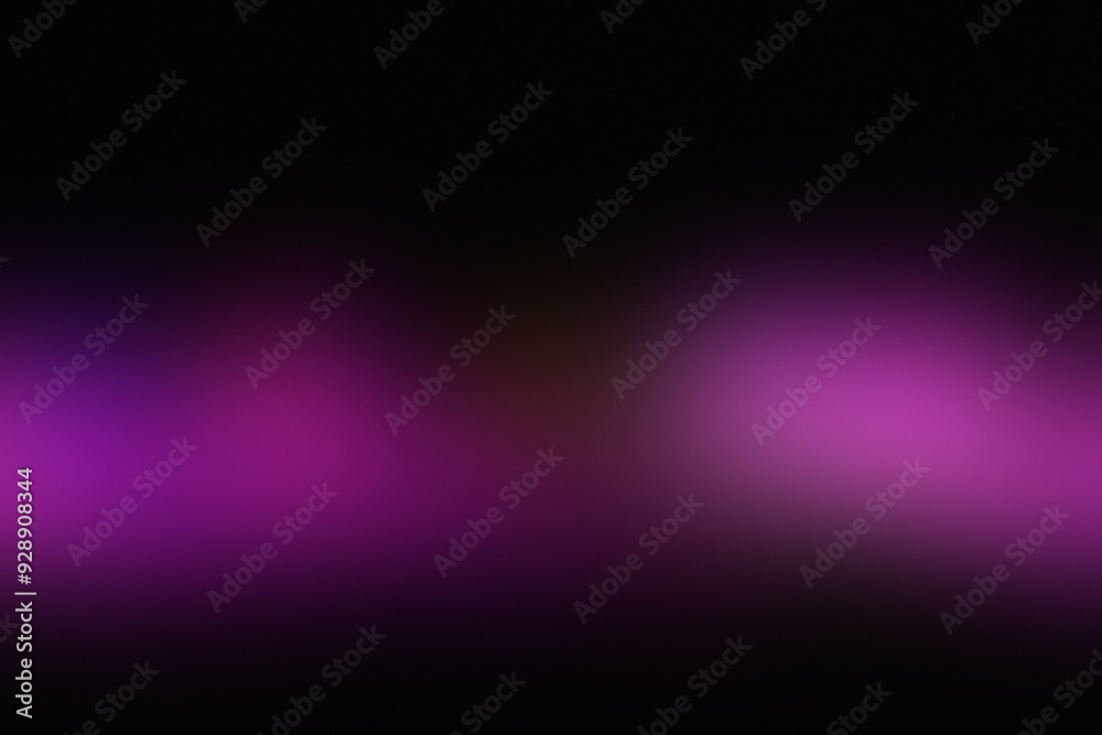 Poster Colorful lights create an energetic atmosphere at a nighttime music event, enveloping the crowd in shades of purple and pink