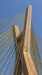 Obraz premium Ponte estaiada, cidade de são paulo, sp, brasil