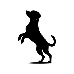 dog silhouette 