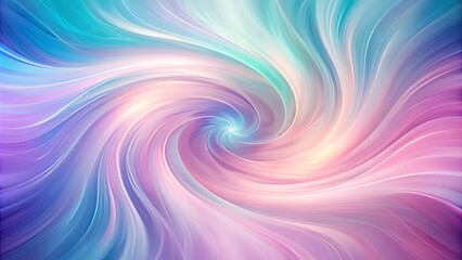 Ethereal soft focus background featuring a mesmerizing swirl of gradient colors in shades of pastel pink, lavender, and mint, evoking a sense of calmness.