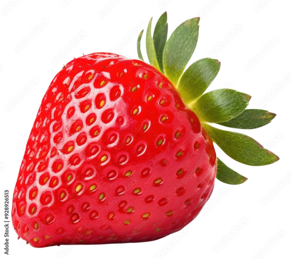 Canvas Prints png strawberry fruit plant food.