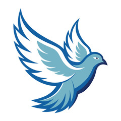 Bird wing dove logo design 10