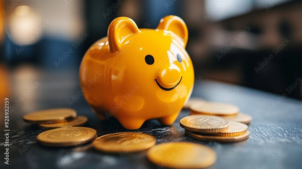 Poster an illustration explaining the concept of financial freedom with visuals representing the stages of 