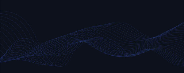 Abstract blue wave background. Vector illustration. EPS10