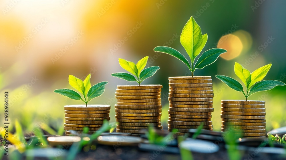 Poster an infographic showing the importance of diversification in an investment portfolio with visuals of 