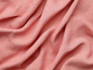 Fototapeta premium Organic cotton fabric, close-up of texture, 3D illustration