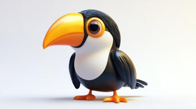 Cute Cartoon Toucan