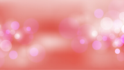 Pink background, abstract background with bokeh, Pink bokeh
