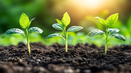 A diagram showing the benefits of starting to save and invest early with visuals of growing wealth over time Stock Photo with copy space