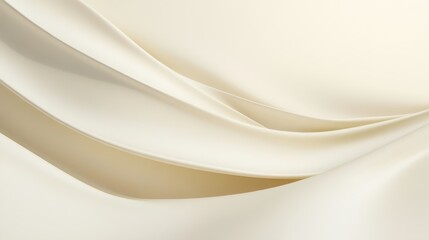 Obraz premium Soft, flowing fabric texture in neutral tones, creating an elegant and calming aesthetic.