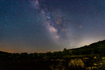 Fototapeta premium Night photography of the Milky Way