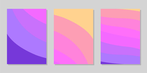 Cover or flyer template with abstract paper cut background, Vector template in carving art style