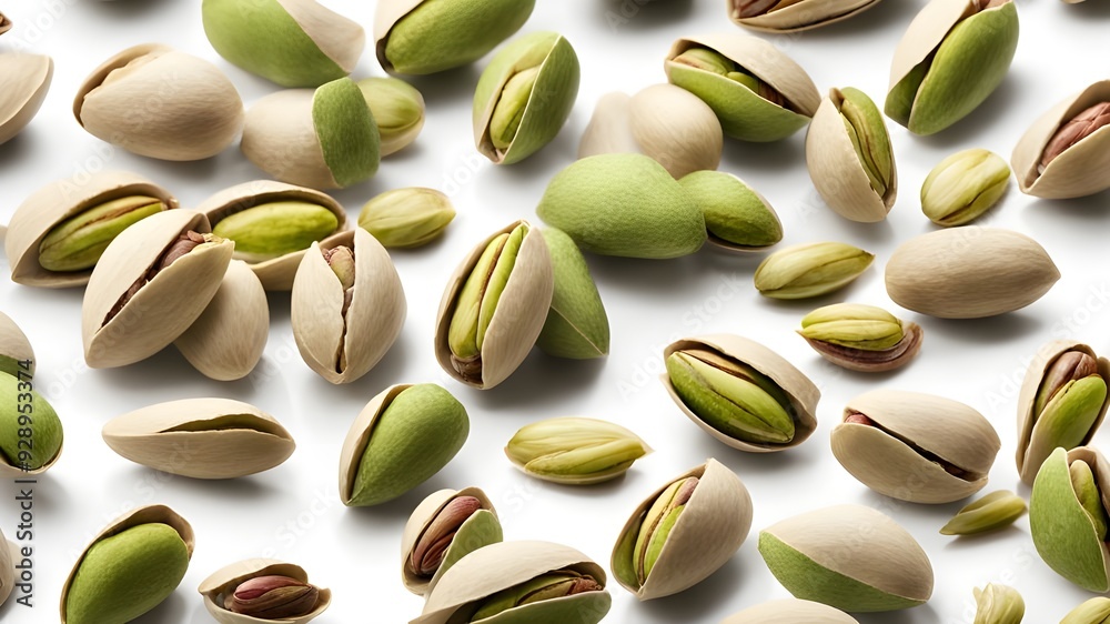 Wall mural pistachios