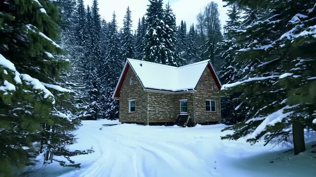 A cozy little house in the forest. A place to escape the city noise. Surrounded by nature's beauty, this charming house is the ultimate getaway for those craving peace and quiet.