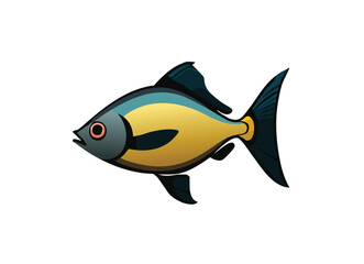 A fish Vector Illustration 