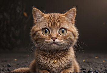 Fototapeta premium portrait of a cat