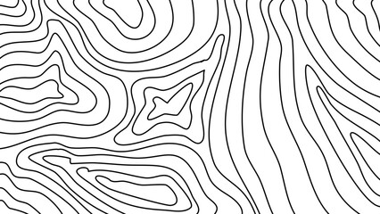 Topographic line contour map background