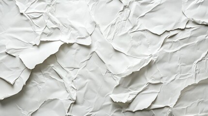 Fototapeta premium An image of paper with cracks, showing a variety of shapes and sizes.