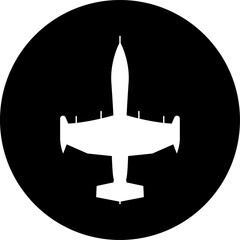 Plane icon isolated on white background. Airplane symbol in flat style. Airplane icon vector. Flight transport symbol. Travel illustration. Vector 
