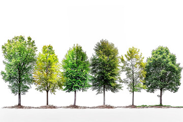 Fototapeta premium tree isolated on white background