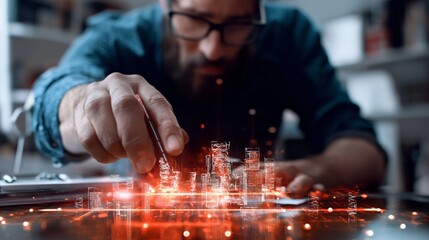 Holographic Visions in an Impossible City