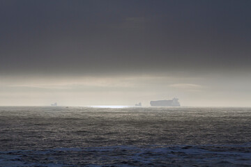 Ships on the horizon