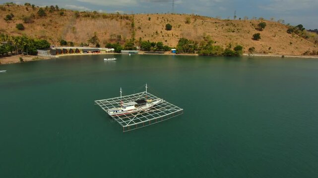 Ocean beach  lombok Mountine nature road motorcycle touring boat