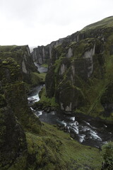 Canyon Fjaðrárgljúfur, Iceland