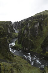 Canyon Fjaðrárgljúfur, Iceland
